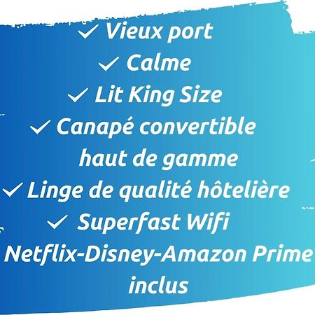 Ferienwohnung Sud Passion - Fada Vieux Port - Calme - Linge De Qualite - Lit King Size - Fibre Marseilles Exterior foto