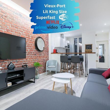 Ferienwohnung Sud Passion - Fada Vieux Port - Calme - Linge De Qualite - Lit King Size - Fibre Marseilles Exterior foto