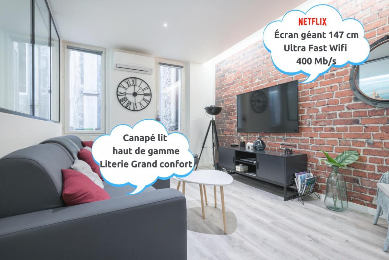 Ferienwohnung Sud Passion - Fada Vieux Port - Calme - Linge De Qualite - Lit King Size - Fibre Marseilles Exterior foto