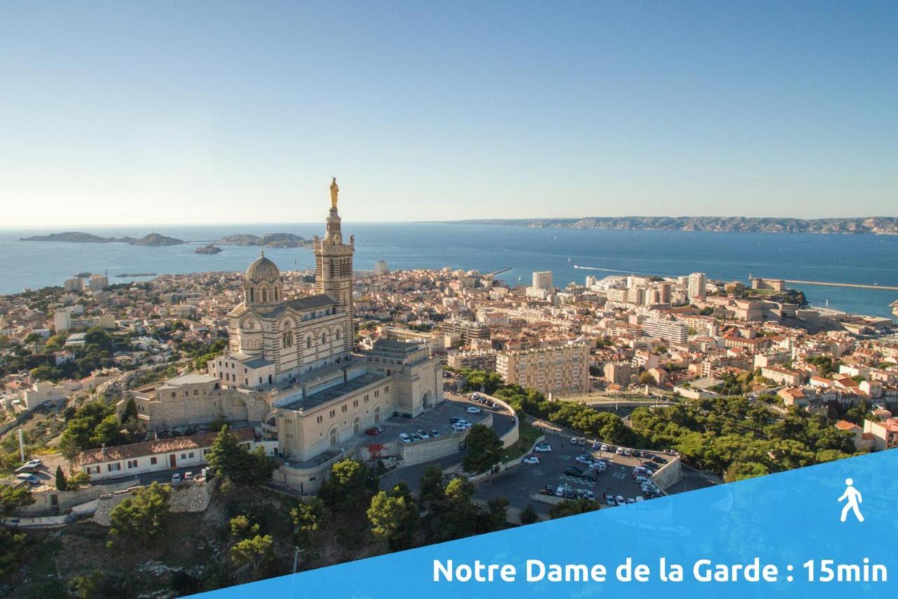 Ferienwohnung Sud Passion - Fada Vieux Port - Calme - Linge De Qualite - Lit King Size - Fibre Marseilles Exterior foto