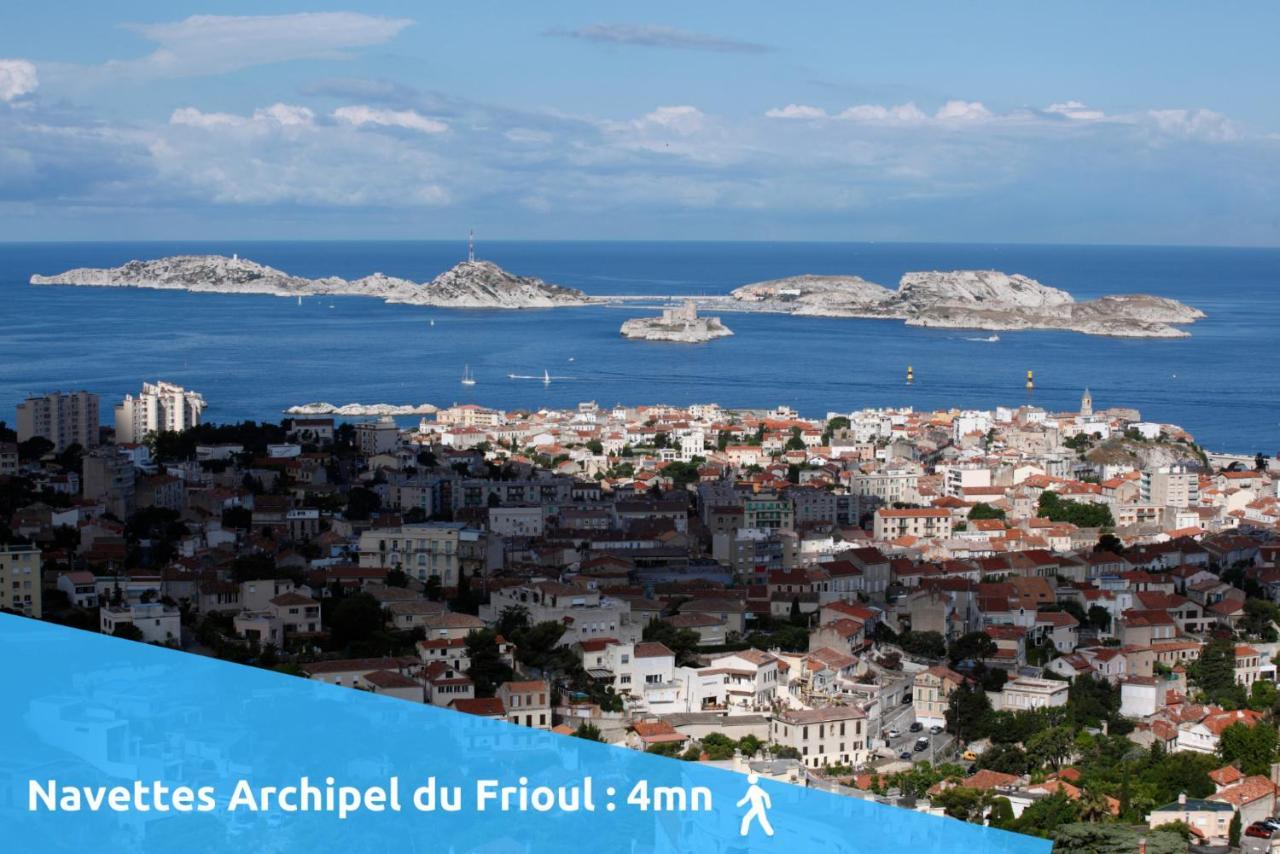 Ferienwohnung Sud Passion - Fada Vieux Port - Calme - Linge De Qualite - Lit King Size - Fibre Marseilles Exterior foto